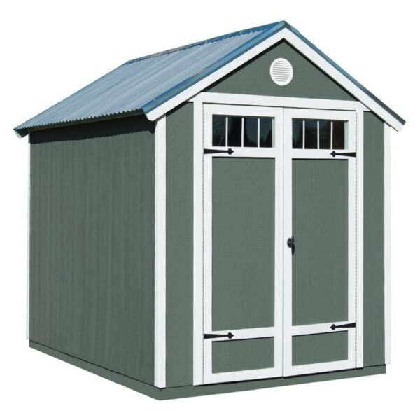 Garden D Wood Storage Shed  6 ft. W x 8 ft. - Image 2