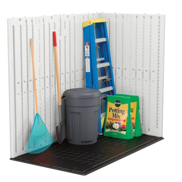 Suncast Vista 88 in. W x 49 in. D x 98 in. H Storage Shed - Image 5