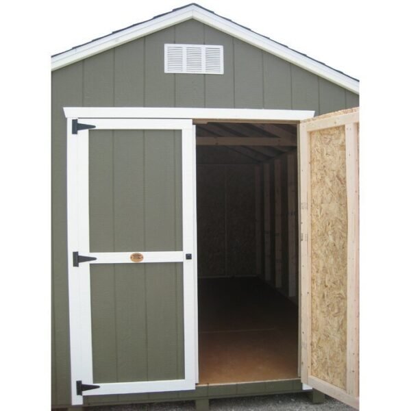 Value 8 ft. W x 10 ft. D Solid and Manufactured Wood Storage Shed - Image 2