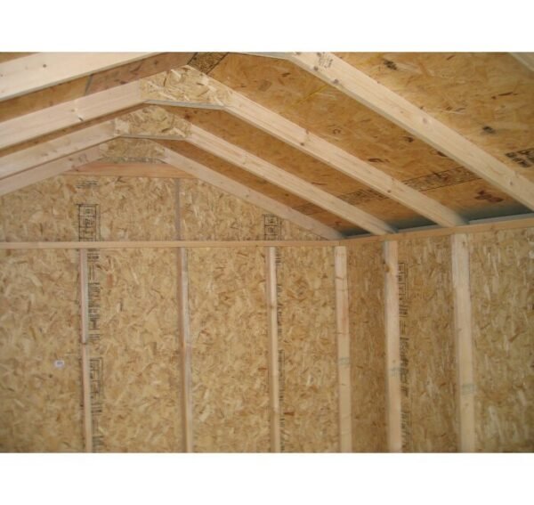 Value 8 ft. W x 10 ft. D Solid and Manufactured Wood Storage Shed - Image 3